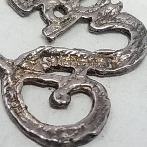 Vintage Sterling Silver Someone Special Pendant Charm, Small, Estate - Picture 3 of 6